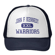 John F Kennedy Warriors Port Jefferson Station Trucker Hat