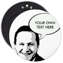 John Key Pinback Button