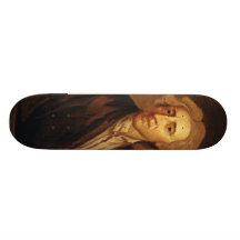 John Locke by Sir Godfrey Kneller Skateboard Deck