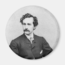 John Wilkes Booth ~ Assassin of President Lincoln Fridge Magnets