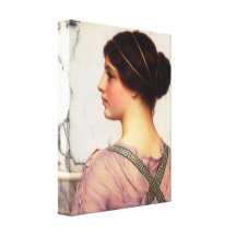 John William Godward - A grecian lovely Canvas Prints