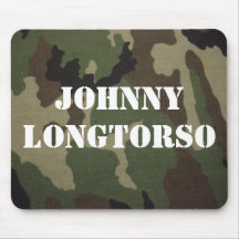 Johnny Longtorso Mousepad