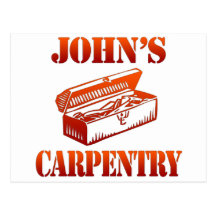 John's Carpentry Postcard