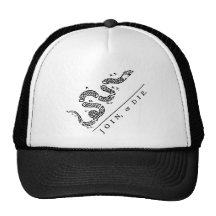 Join Or Die :: $17.95 (11 colours) Mesh Hats