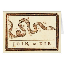 Join or Die Cards