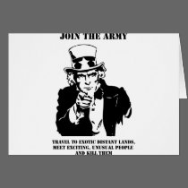 Join The Army cards