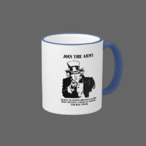 Join The Army mugs