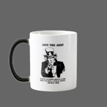 Join The Army mugs