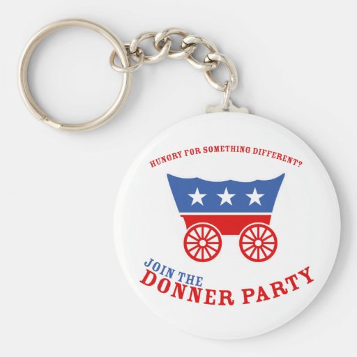 Join the Donner Party Keychain
