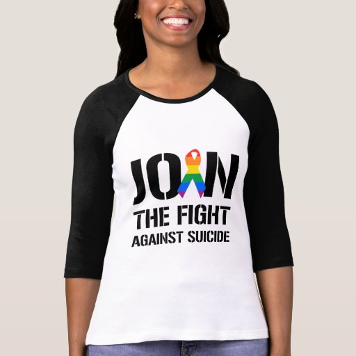 Join the fight against gay suicide tee shirt