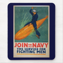 Join The Navy! Mousepads