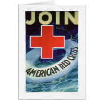 Join the Red Cross - Life Saver (US00293) Greeting Card