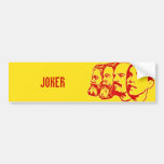 JOKER bumper sticker