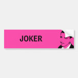 JOKER bumper sticker