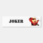 JOKER bumper sticker
