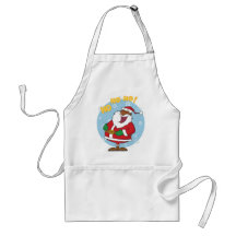 Jolly Black Saint Nicholas Aprons