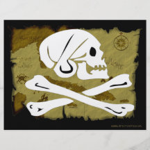 Jolly Roger Map #4 Flyers