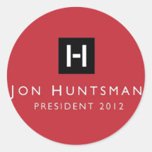 Jon Huntsman 2012 President Sticker