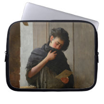 José Almeida Jr - Saudade (Longing) (1899) Laptop Computer Sleeve