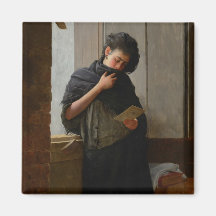 José Almeida Jr - Saudade (Longing) (1899) Refrigerator Magnet