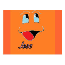 jose the mans own cards postcard