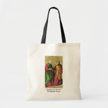 Joseph And Joachim By Albrecht Dürer Canvas Bags