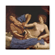 Joseph and the Wife of Potiphar, c.1649 magnets