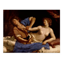 Joseph and the Wife of Potiphar, c.1649 postcards