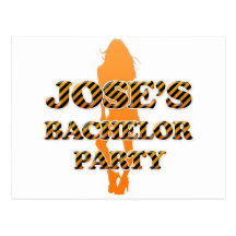 Jose's Bachelor Party Postcards