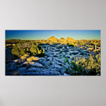 Joshua Tree National Park at Sunset Poster