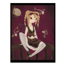 Jouney - Steam punk Fairy  Post Card