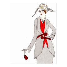 Journal des Dames et des Modes 1 Post Card