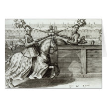 Jousting Tournament in a square Cards