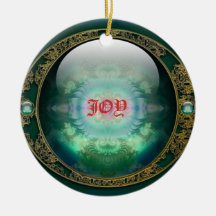 Joy Christmas Ornament