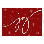 Joy Greeting Card