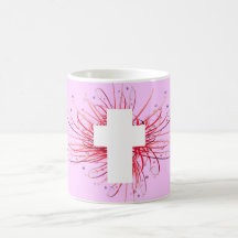 JOY! in the Cross Coffee Mugs
