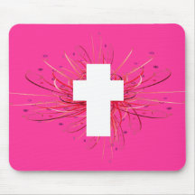 JOY! in the Cross Mousepads