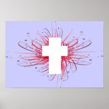JOY! in the Cross Print