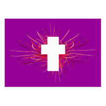 JOY! in the Cross Tract Card / Business Card Template