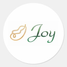 joy round stickers