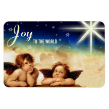 Joy to The World. Christmas Gift Magnet