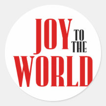 Joy to the World! Stickers