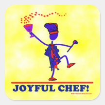 Joyful Chef Stickers