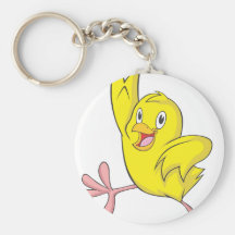 Joyful Chick Baby Chicken Key Chains