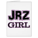JRZ girl Greeting Cards