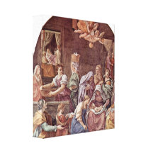 Juan Gris - Bottle and fruit bowl Gallery Wrapped Canvas