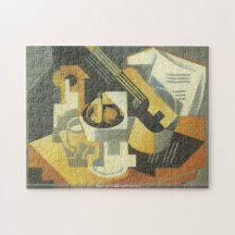 Juan Gris - Guitar and Fruit Bowl puzzle