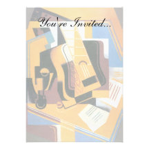 Juan Gris - Photograph of The Guitar Custom Invite
