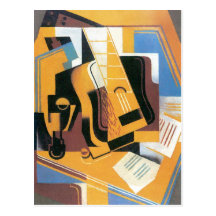 Juan Gris - Photograph of The Guitar Post Cards