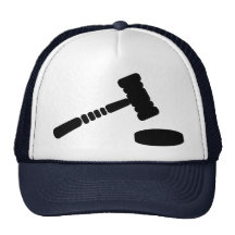 Judge hammer mesh hats
